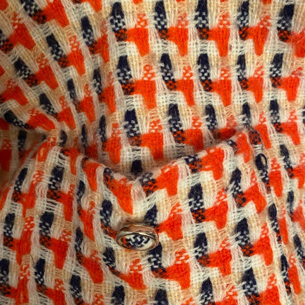 Custom Patterned Vintage Blazer - image 7